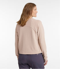 L.L.BeanWomen's VentureStretch Ottoman-Rib Pullover, Cropped