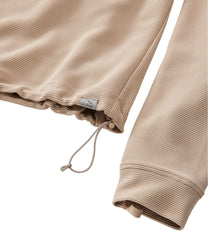 L.L.BeanWomen's VentureStretch Ottoman-Rib Pullover, Cropped