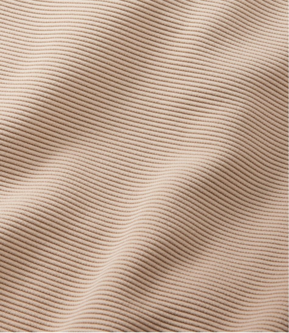 L.L.BeanWomen's VentureStretch Ottoman-Rib Pullover, Cropped
