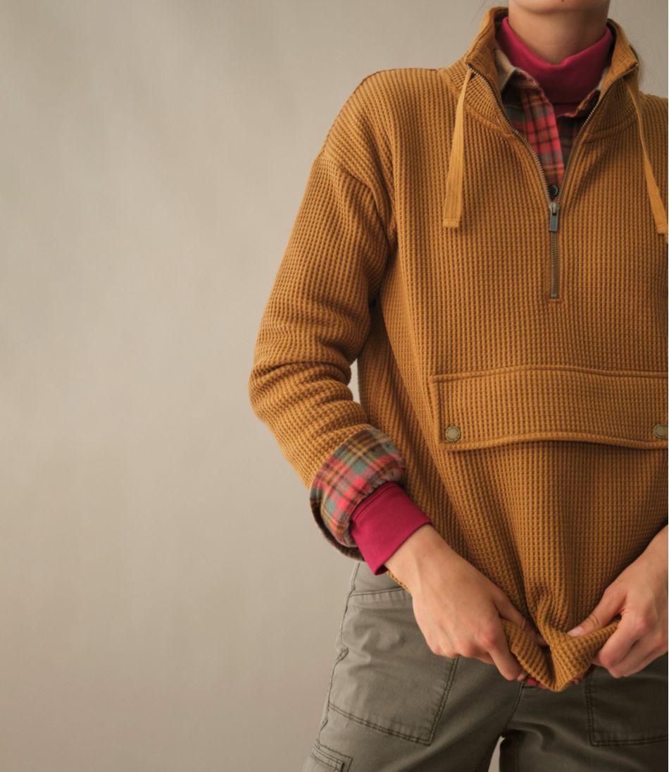 L.L.BeanWomen's Birchwood Brushed Waffle Anorak