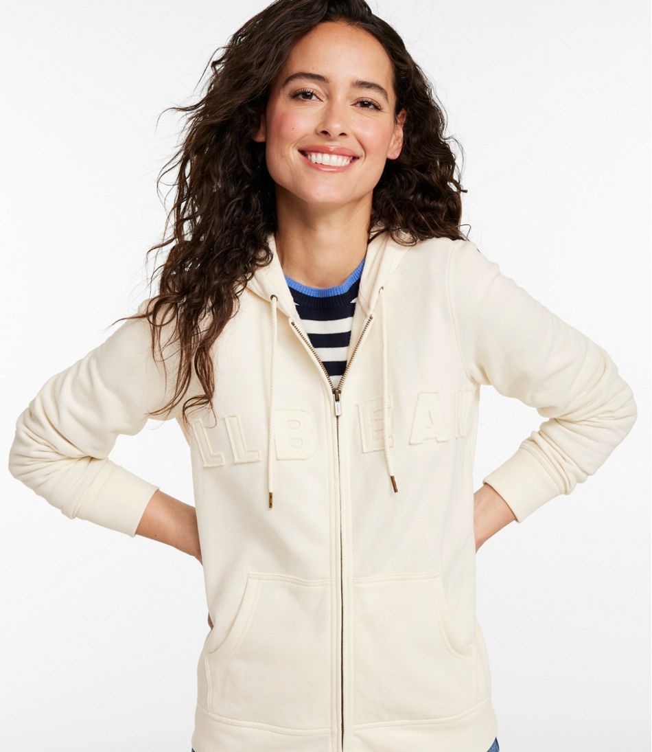 L.L.BeanWomen's 1912 Sweatshirt, Full-Zip Hooded Logo