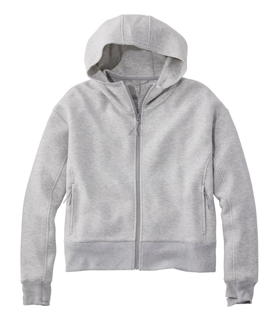 L.L.BeanWomen's Multisport Lifestyle Hoodie, Oversized Full-Zip