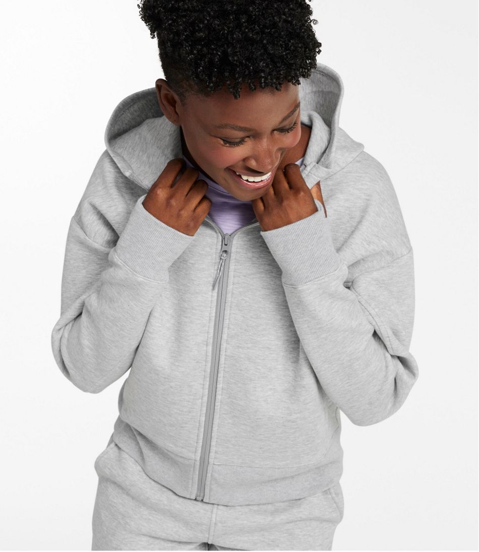 L.L.BeanWomen's Multisport Lifestyle Hoodie, Oversized Full-Zip