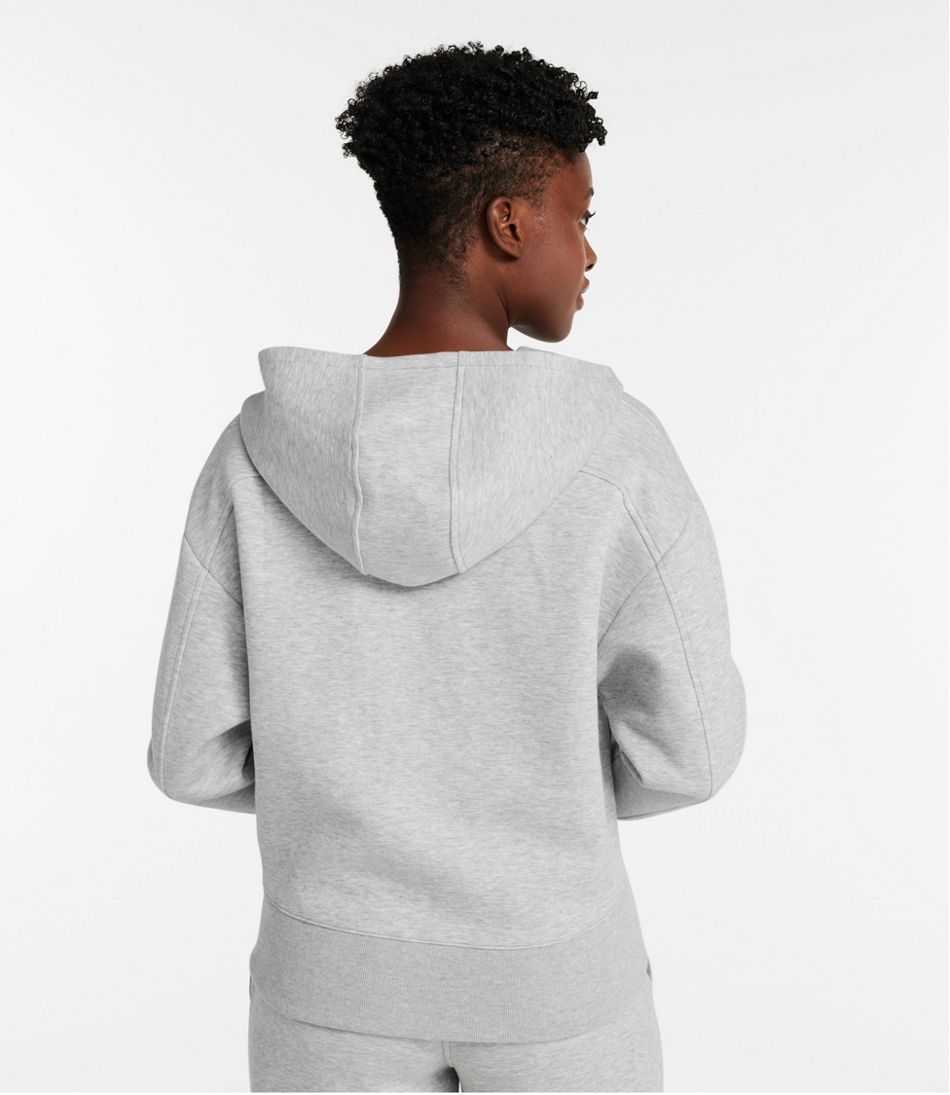 L.L.BeanWomen's Multisport Lifestyle Hoodie, Oversized Full-Zip