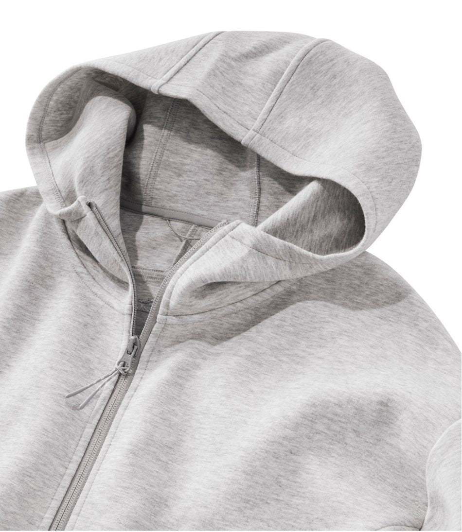 L.L.BeanWomen's Multisport Lifestyle Hoodie, Oversized Full-Zip
