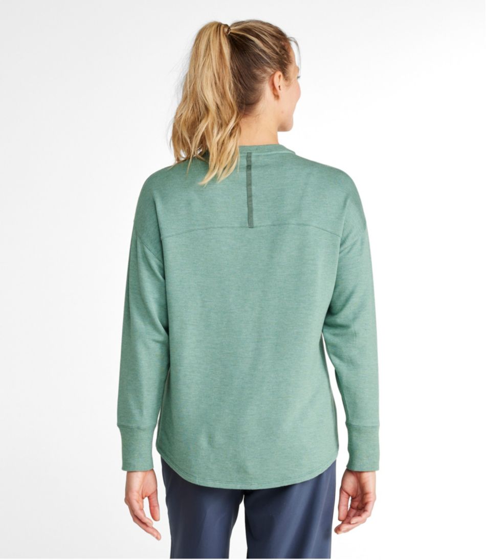 L.L.BeanWomen's SoftFlex Crewneck Dolman Sleeve Pullover