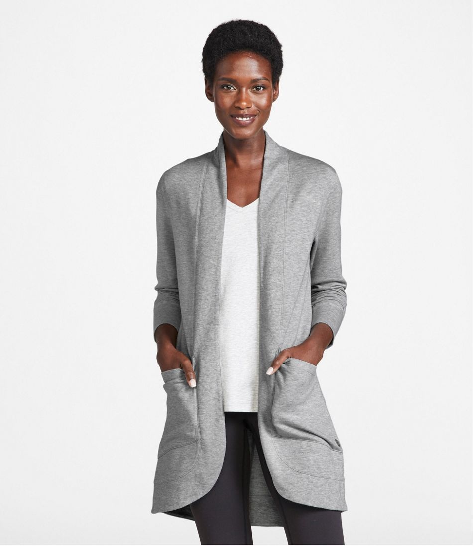 L.L.BeanWomen's SoftFlex Long Open Cardigan