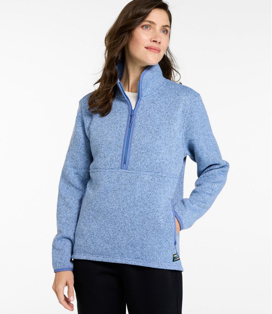 L.L.BeanWomen's Sweater Fleece Half-Zip Pullover