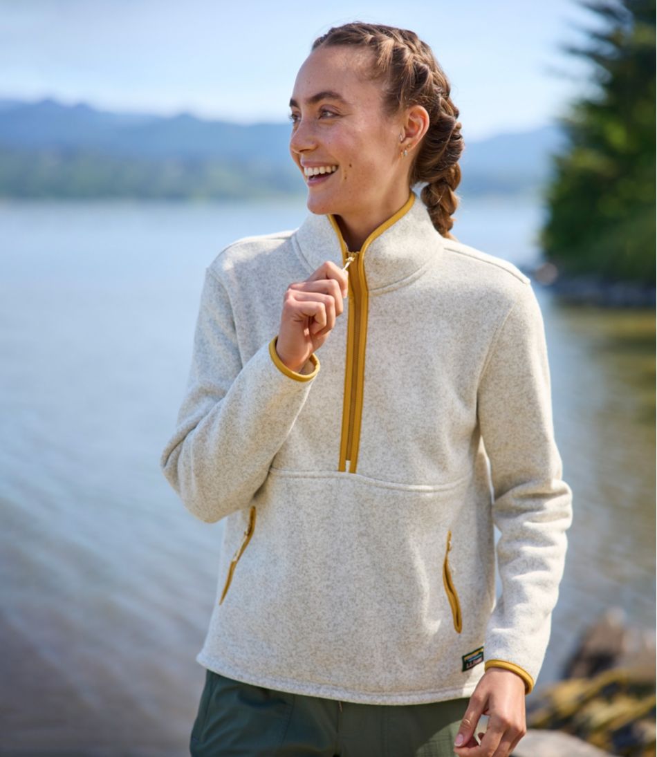 L.L.BeanWomen's Sweater Fleece Half-Zip Pullover