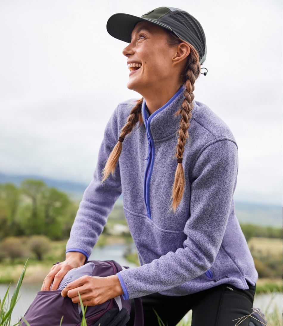 L.L.BeanWomen's Sweater Fleece Half-Zip Pullover