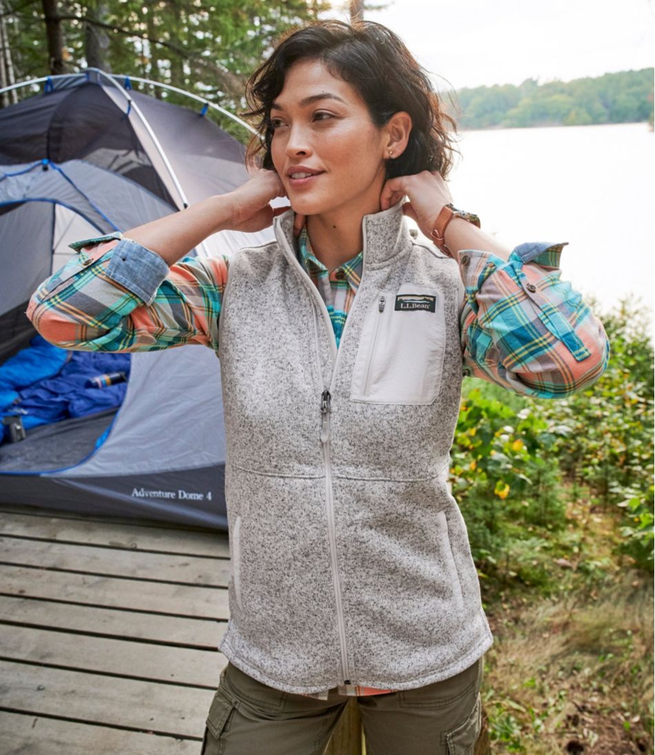 L.L.BeanWomen's Sweater Fleece Long Vest