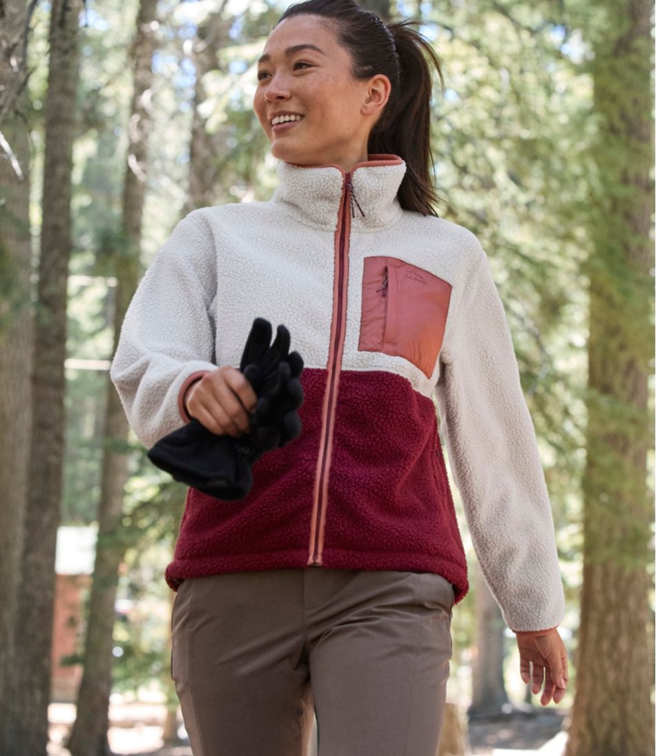 L.L.BeanWomen's Mountainside Fleece Jacket, Colorblock