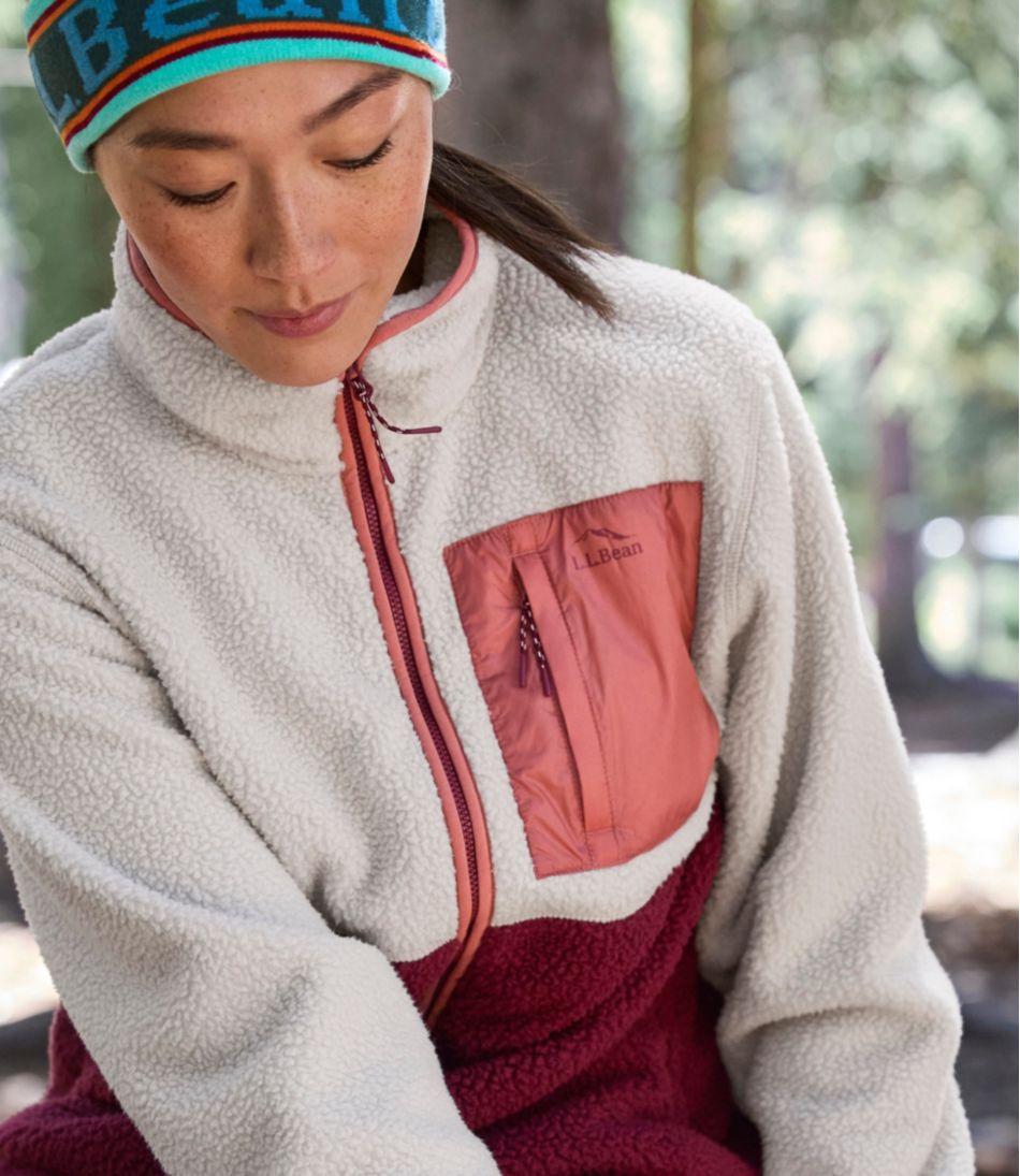 L.L.BeanWomen's Mountainside Fleece Jacket, Colorblock