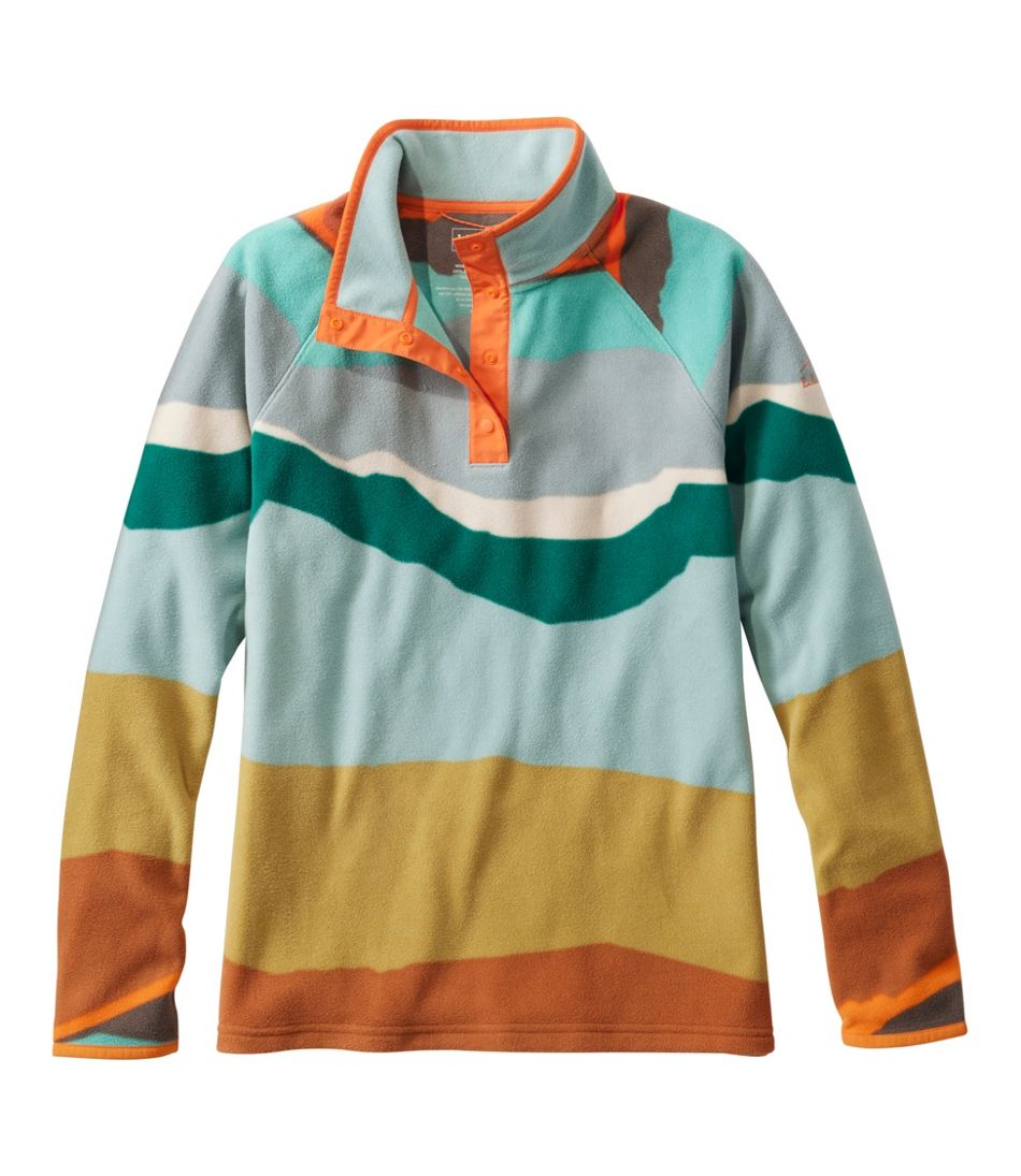L.L.BeanWomen's All Season Access Fleece Pullover, Print