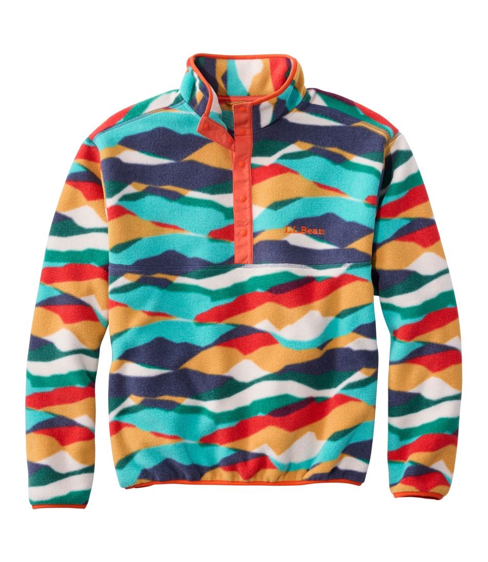 L.L.BeanAdults' Bean's Classic Fleece Pullover, Print