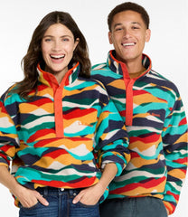 L.L.BeanAdults' Bean's Classic Fleece Pullover, Print