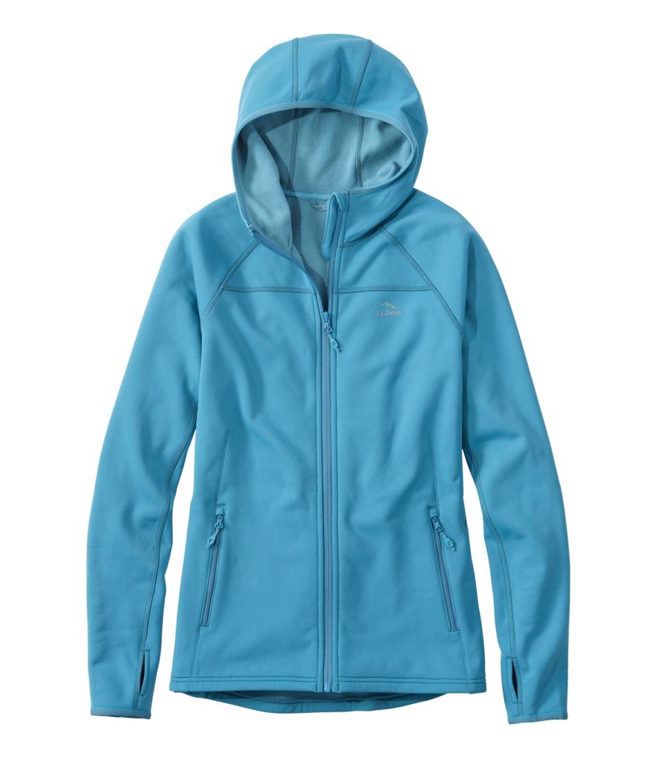 L.L.BeanWomen's PrimaLoft ThermaStretch Fleece Jacket, Hooded Full-Zip