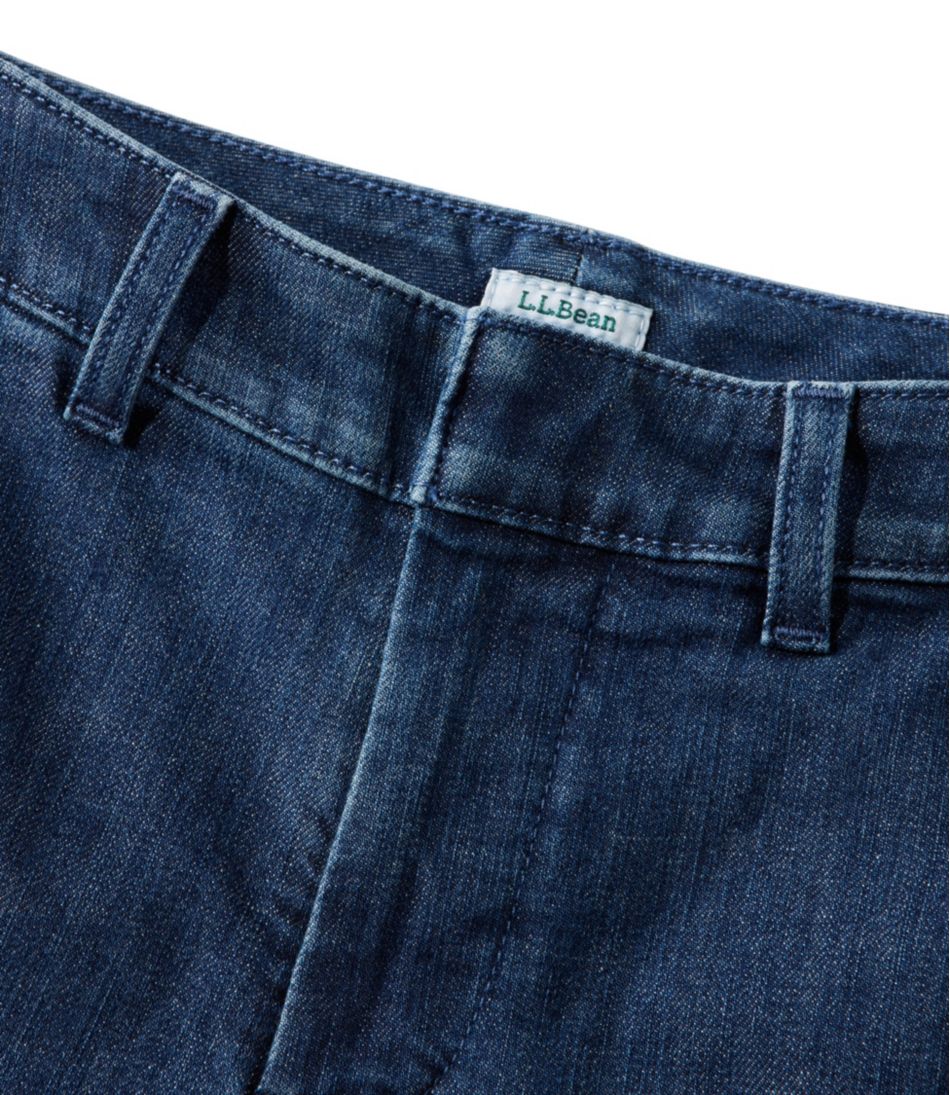 L.L.BeanWomen's True Shape Jeans, High-Rise Wide-Leg Trouser