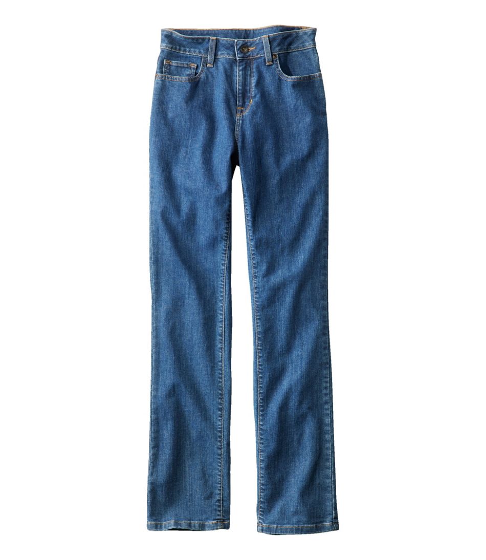 L.L.BeanWomen's True Shape Jeans, High-Rise Straight-Leg