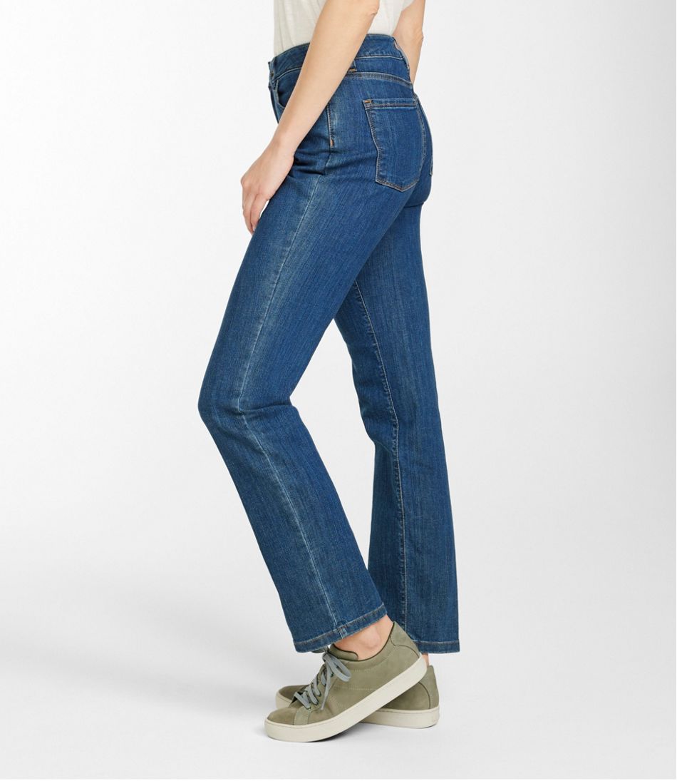 L.L.BeanWomen's True Shape Jeans, High-Rise Straight-Leg