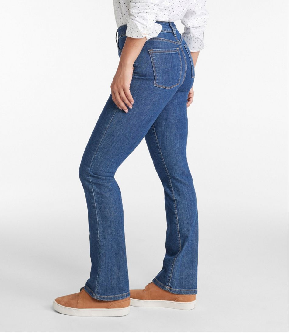 L.L.BeanWomen's True Shape Jeans, High-Rise Bootcut