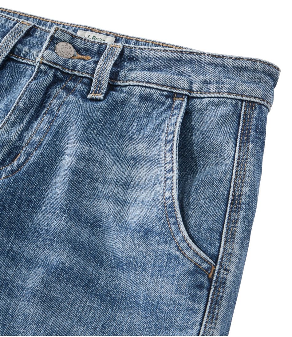 L.L.BeanWomen's 207 Vintage Jeans, High-Rise Wide-Leg