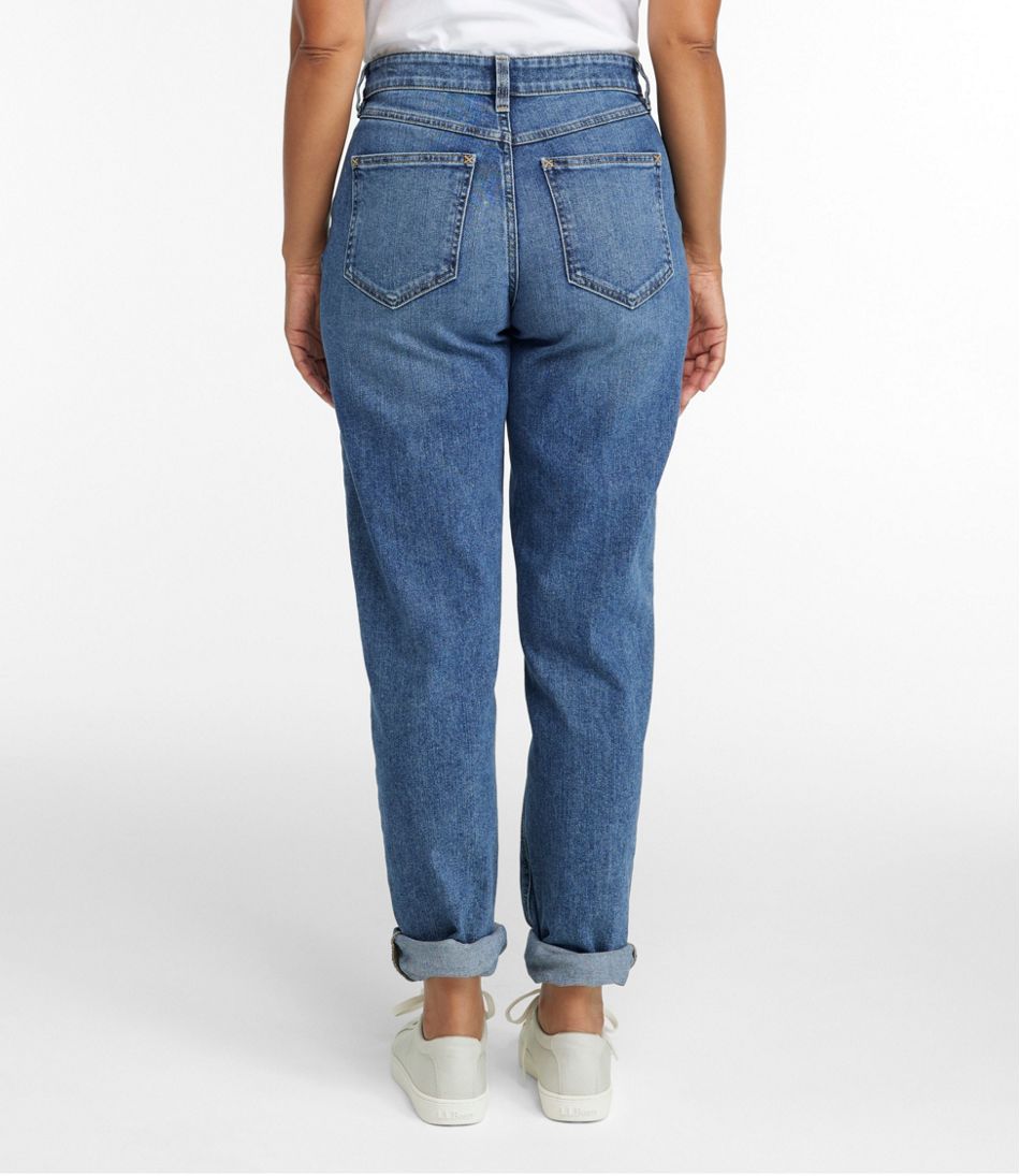 L.L.BeanWomen's 207 Vintage Jeans, High-Rise Boyfriend