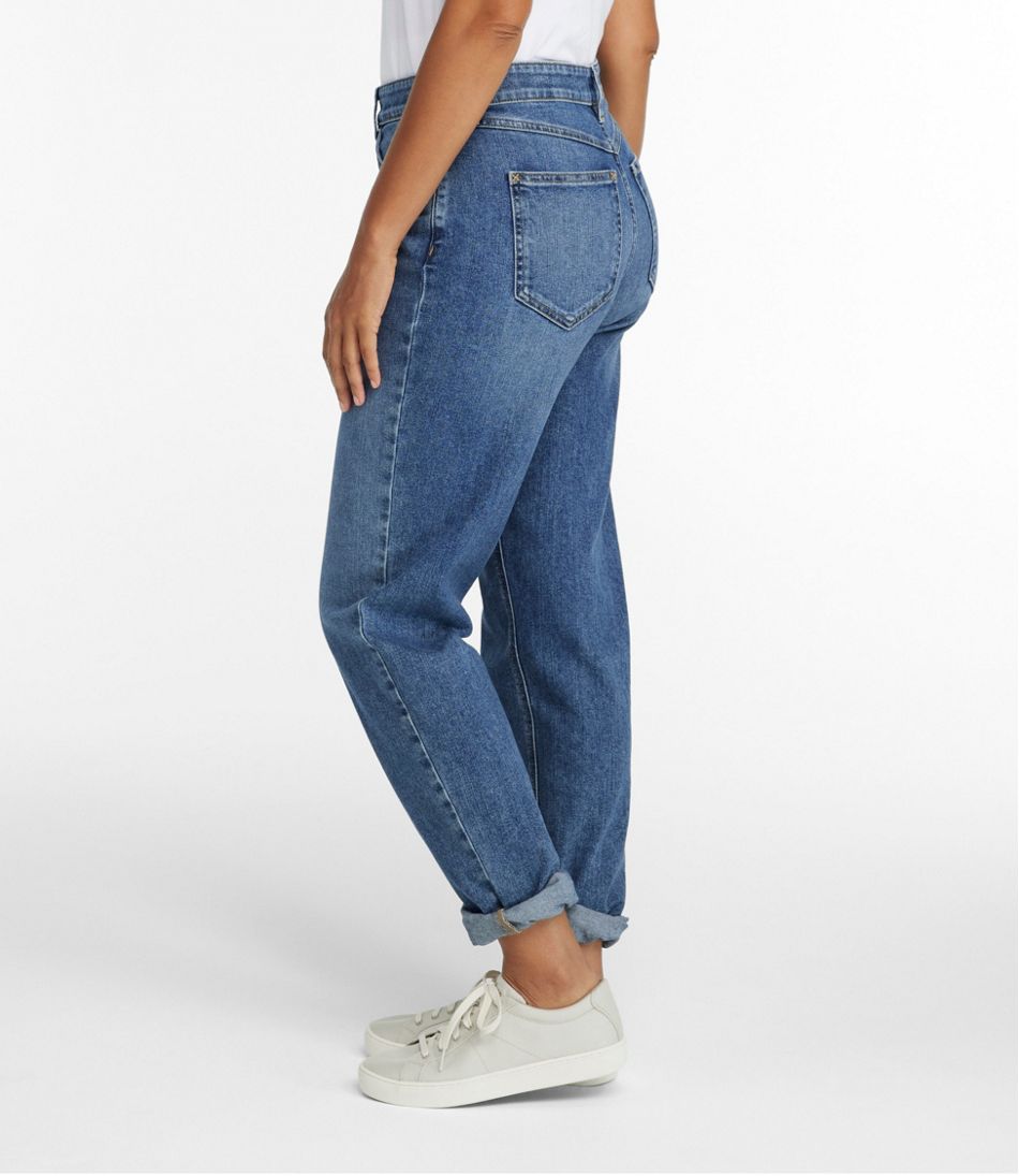 L.L.BeanWomen's 207 Vintage Jeans, High-Rise Boyfriend