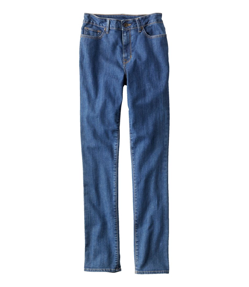 L.L.BeanWomen's True Shape Jeans, High-Rise Slim-Leg