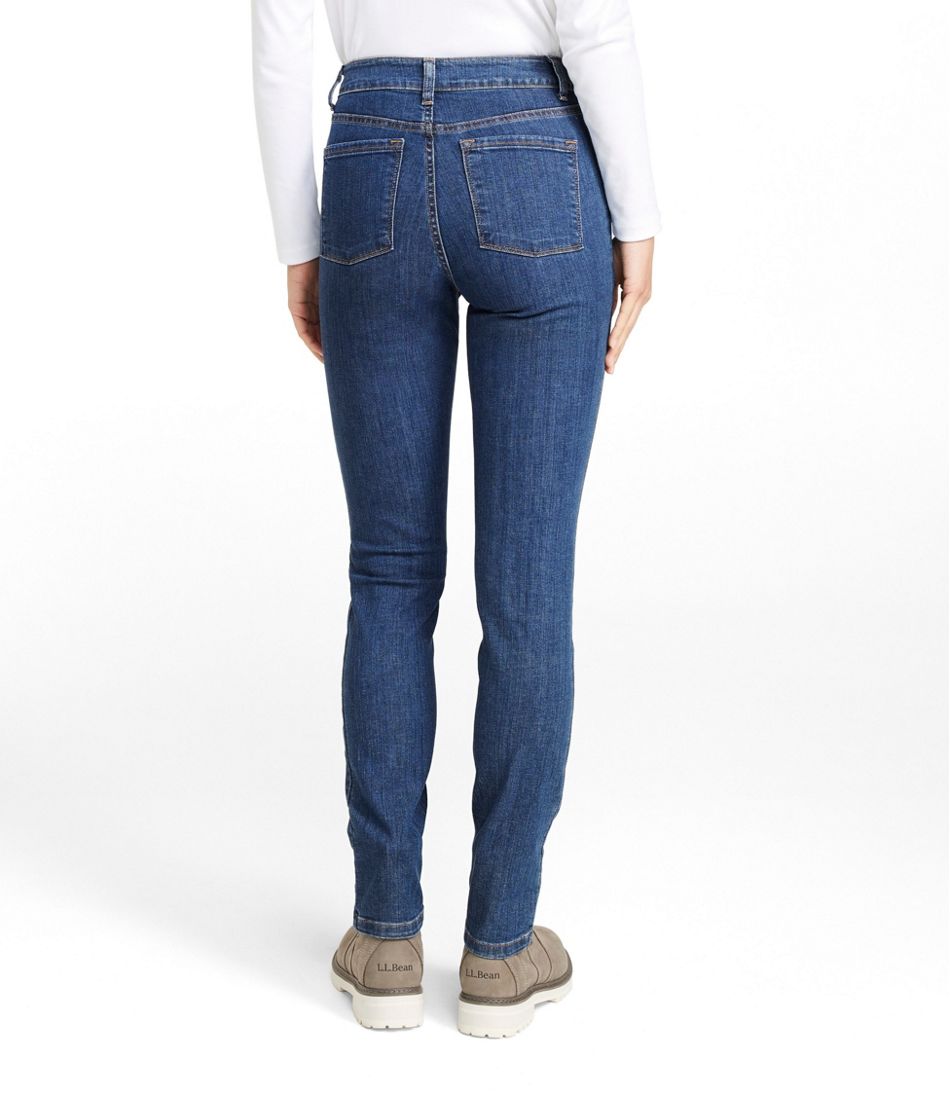 L.L.BeanWomen's True Shape Jeans, High-Rise Slim-Leg