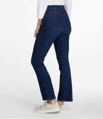 L.L.BeanWomen's Everyday Stretch Jeans, High-Rise Mini Bootcut Ankle