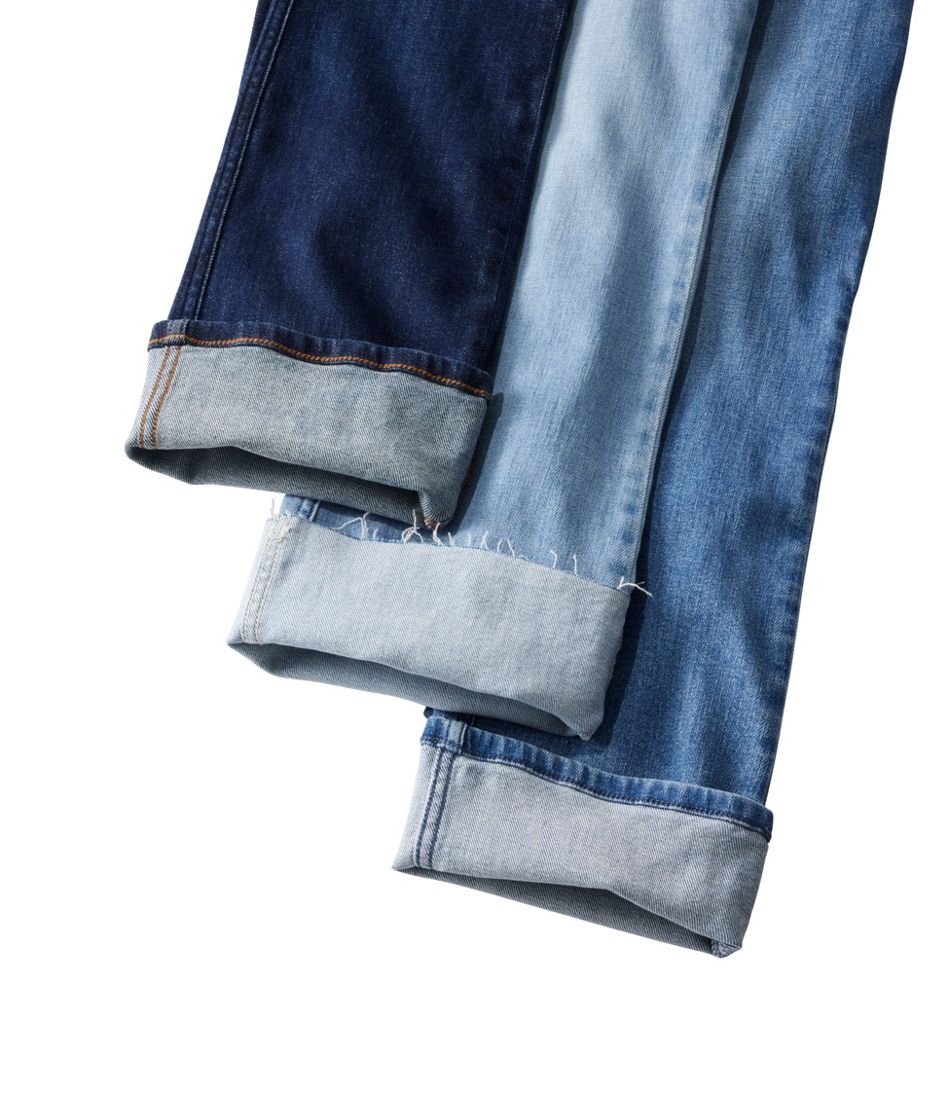 L.L.BeanWomen's Everyday Stretch Jeans, High-Rise Mini Bootcut Ankle