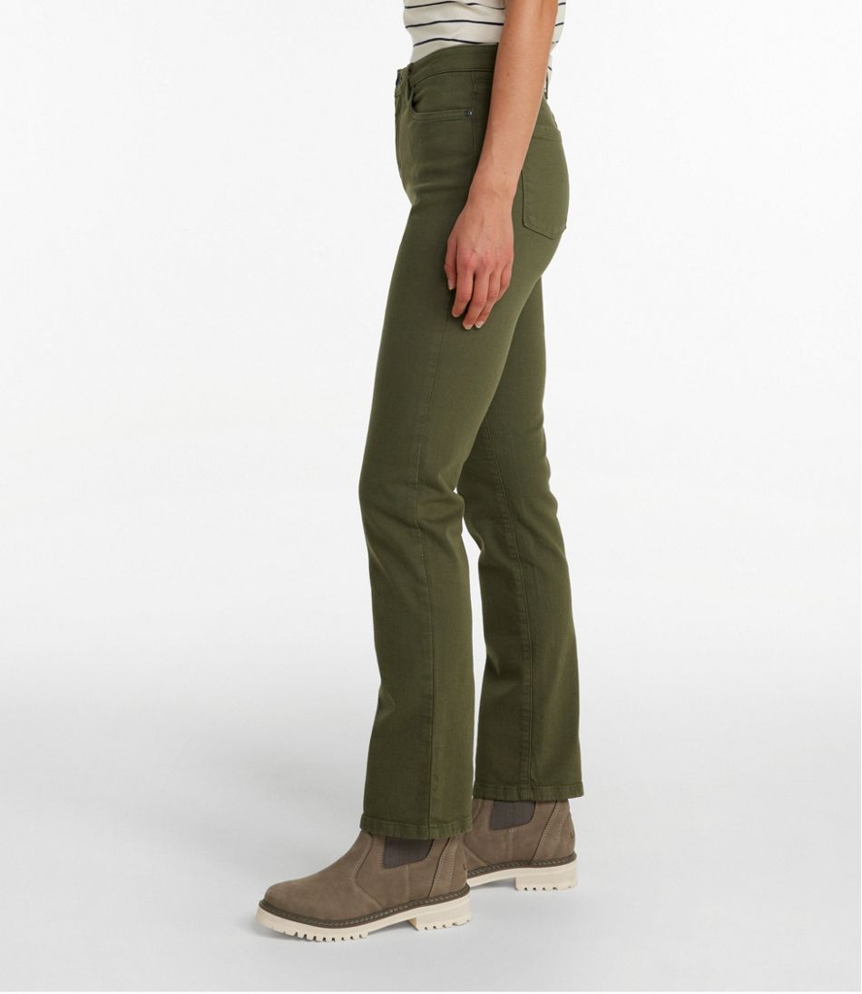 L.L.BeanWomen's True Shape Jeans, High-Rise Straight-Leg Colors