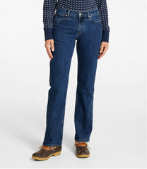 L.L.BeanWomen's 207 Vintage Jeans, Mid-Rise Relaxed Straight-Leg