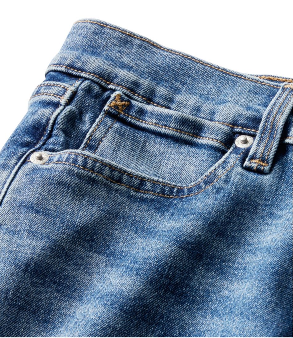 L.L.BeanWomen's 207 Vintage Jeans, Mid-Rise Relaxed Straight-Leg