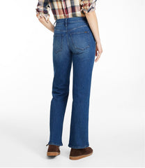 L.L.BeanWomen's Signature Original Jeans, High-Rise Straight-Leg