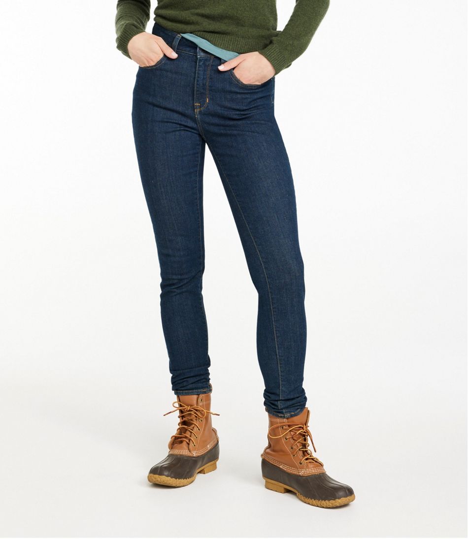 L.L.BeanWomen's True Shape Jeans, High-Rise Skinny-Leg