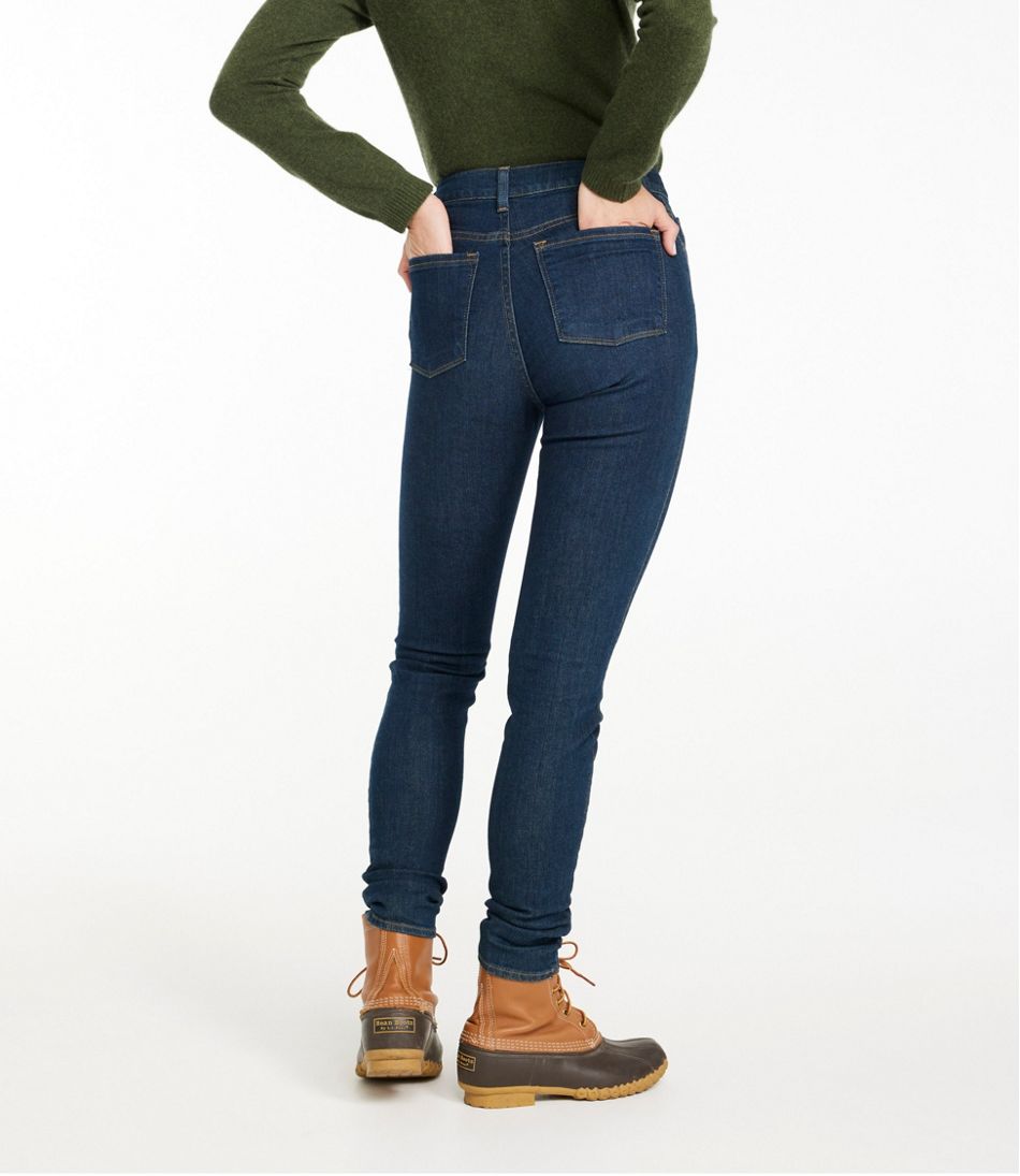 L.L.BeanWomen's True Shape Jeans, High-Rise Skinny-Leg