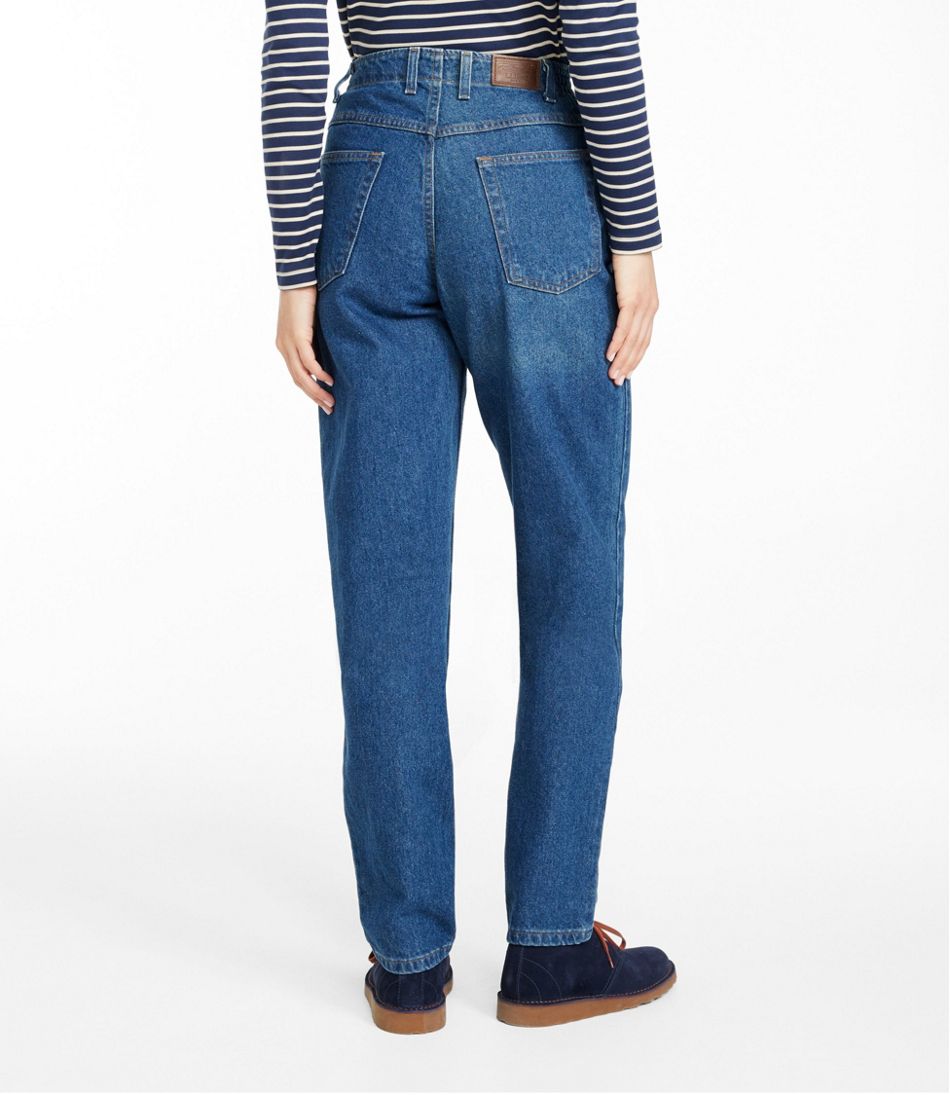 L.L.BeanWomen's Double L® Jeans, Ultra High-Rise Comfort Waist Tapered Leg