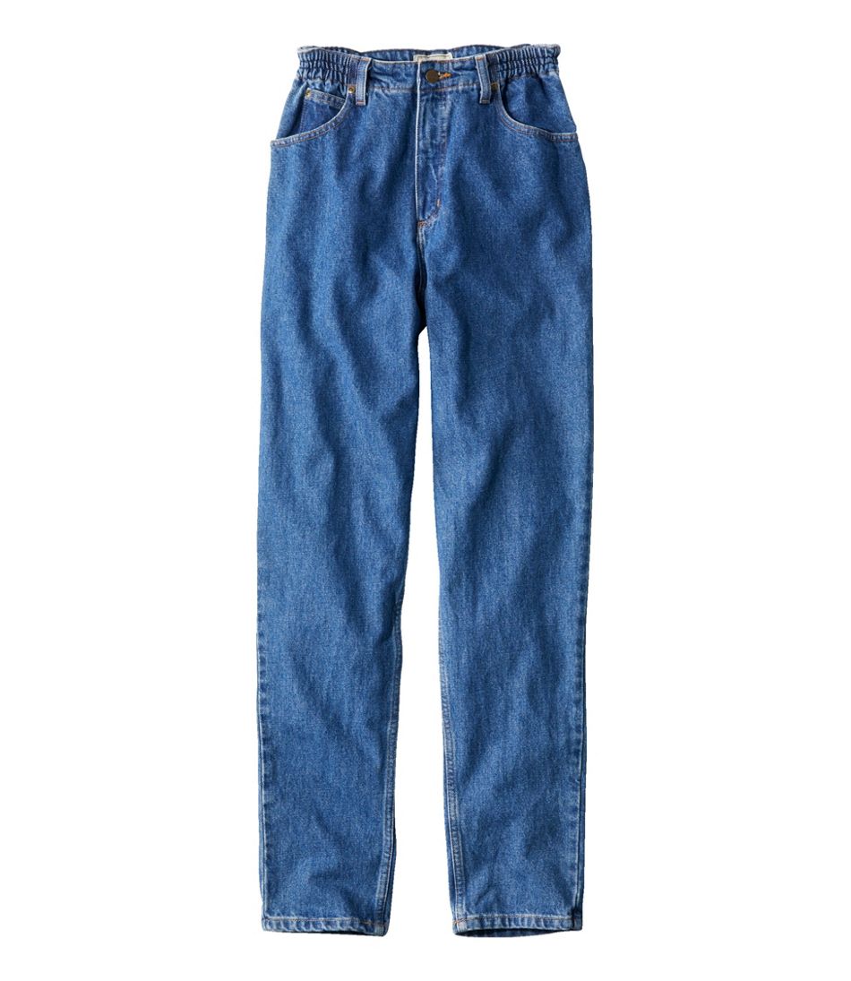 L.L.BeanWomen's Double L® Jeans, Ultra High-Rise Comfort Waist Tapered Leg