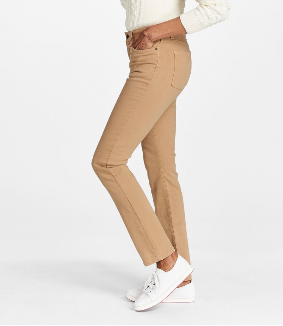 L.L.BeanWomen's True Shape Jeans, High-Rise Slim-Leg Colors