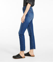 L.L.BeanWomen's Signature Super Stretch Jeans, High-Rise Skinny-Leg Ankle