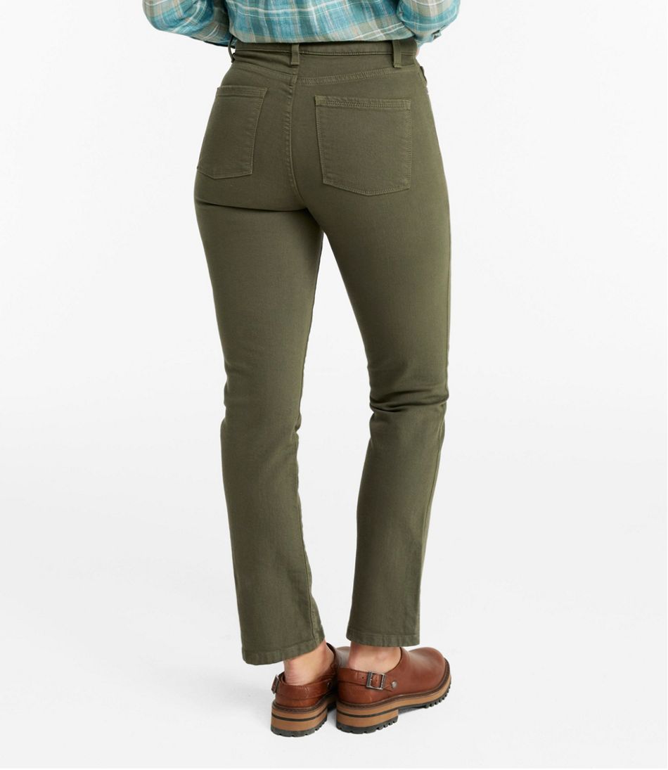 L.L.BeanWomen's True Shape Jeans, High-Rise Slim-Leg Ankle Colors
