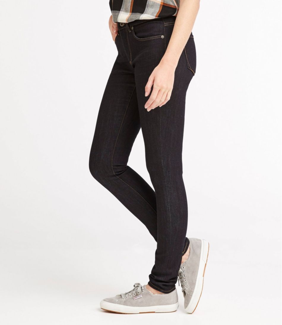 L.L.BeanWomen's Signature Premium Skinny Jeans, Mid-Rise