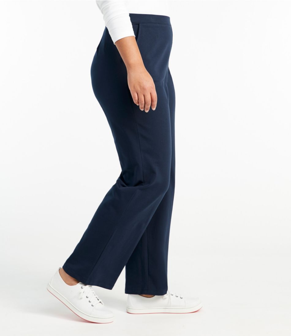 L.L.BeanWomen's Perfect Fit Pants, Straight-Leg