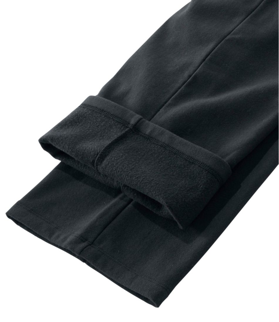 L.L.BeanWomen's Perfect Fit Pants, Fleece-Backed Straight-Leg
