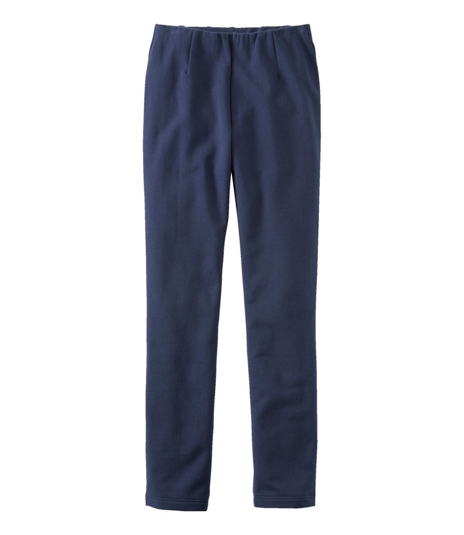 L.L.BeanWomen's Perfect Fit Pants, Fleece-Backed Slim-Leg