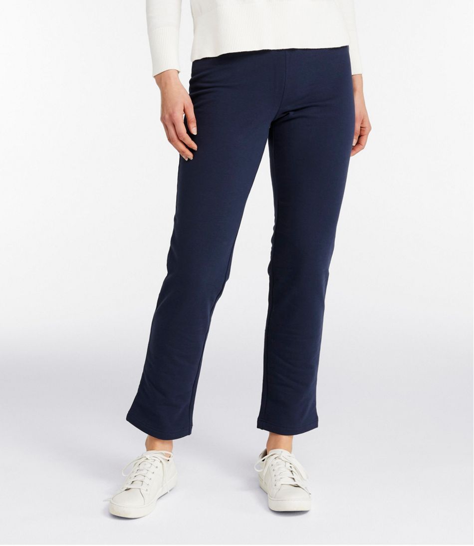 L.L.BeanWomen's Perfect Fit Pants, Fleece-Backed Slim-Leg