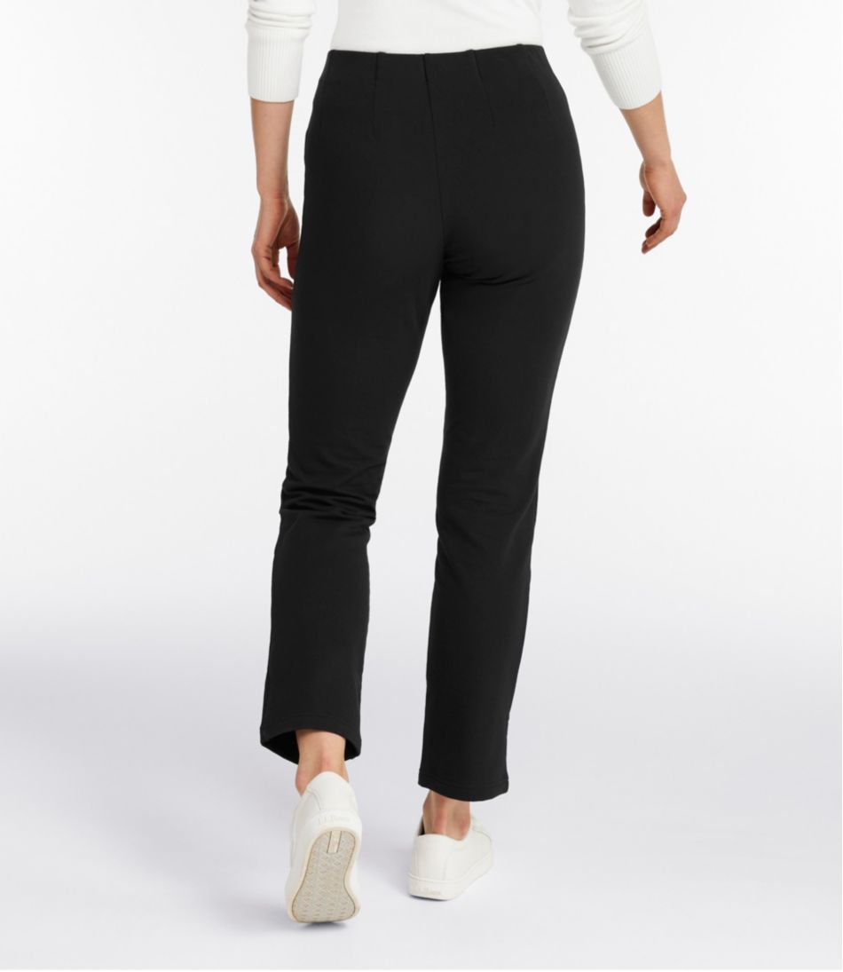 L.L.BeanWomen's Perfect Fit Pants, Fleece-Backed Slim-Leg
