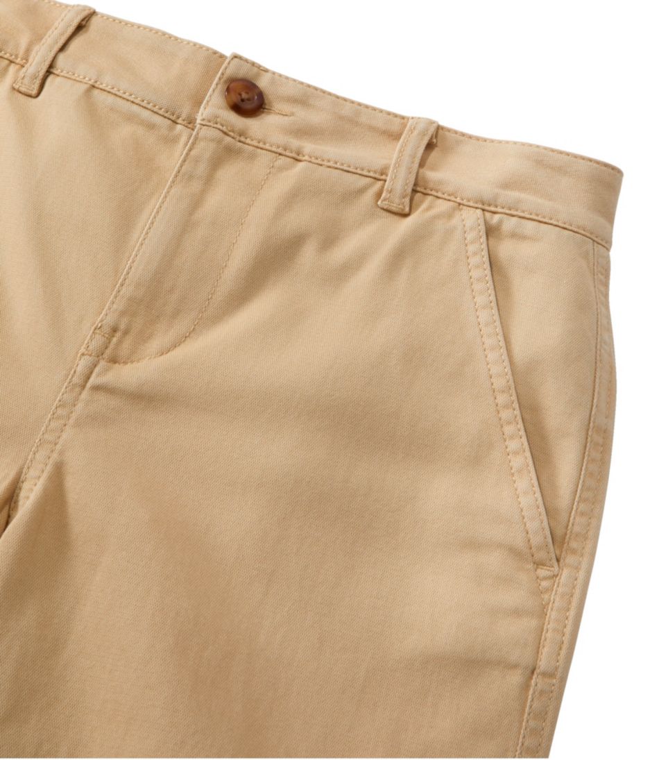 L.L.BeanWomen's Comfort Stretch Pants, Mid-Rise Wide-Leg Chino
